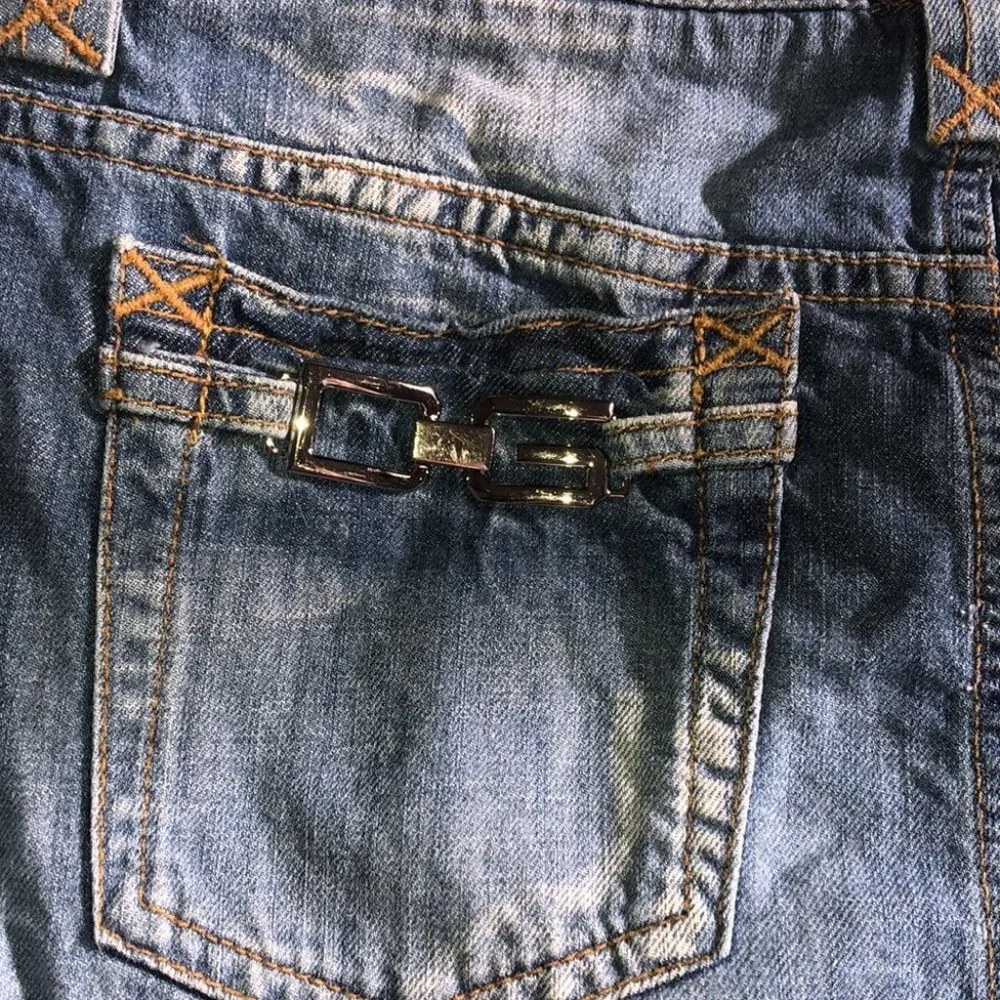 Dolce and gabbana skirt jean denim silver accent - Picture 8 of 16